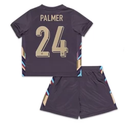 Criança Camisola Futebol Inglaterra Cole Palmer #24 UEFA Euro 2024 Alternativa Equipamento (+ Calções)