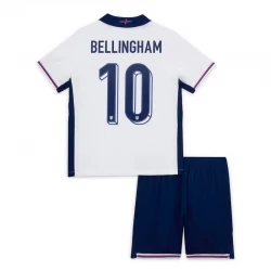 Criança Camisola Futebol Inglaterra Jude Bellingham #10 UEFA Euro 2024 Principal Equipamento (+ Calções)