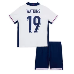 Criança Camisola Futebol Inglaterra Watkins #19 UEFA Euro 2024 Principal Equipamento (+ Calções)