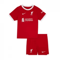 Criança Camisola Futebol Liverpool FC 2023-24 1ª Equipamento (+ Calções)