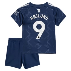 Criança Camisola Futebol Manchester United 2024-25 Hojlund #9 2ª Equipamento (+ Calções)