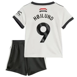 Criança Camisola Futebol Manchester United Hojlund #9 2024-25 3ª Equipamento (+ Calções)