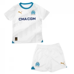 Criança Camisola Futebol Olympique de Marseille 2023-24 1ª Equipamento (+ Calções)