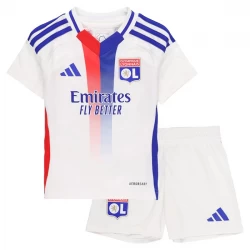Criança Camisola Futebol Olympique Lyonnais 2024-25 1ª Equipamento (+ Calções)