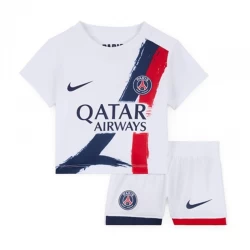 Criança Camisola Futebol Paris Saint-Germain PSG 2024-25 2ª Equipamento (+ Calções)