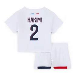 Criança Camisola Futebol Paris Saint-Germain PSG 2024-25 Achraf Hakimi #2 2ª Equipamento (+ Calções)
