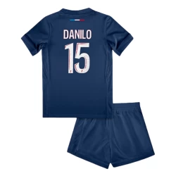 Criança Camisola Futebol Paris Saint-Germain PSG Danilo #15 2024-25 1ª Equipamento (+ Calções)