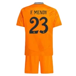 Criança Camisola Futebol Real Madrid 2024-25 F.Mendy #23 2ª Equipamento (+ Calções)