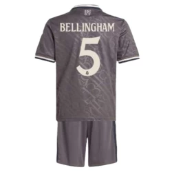 Criança Camisola Futebol Real Madrid Jude Bellingham #5 2024-25 3ª Equipamento (+ Calções)