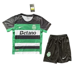 Criança Camisola Futebol Sporting Lisbon CP 2024-25 1ª Equipamento (+ Calções)