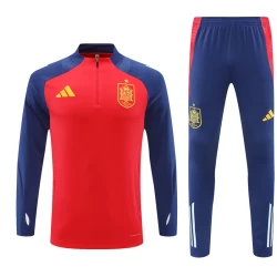 Criança Espanha Sweat Fatos de Treino 2024-25 Vermelho