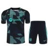 FC Barcelona T-Shirt Fatos de Treino 2023-24 Azul Camo