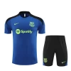FC Barcelona T-Shirt Fatos de Treino 2024-25 Azul