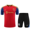FC Barcelona T-Shirt Fatos de Treino 2024-25 Vermelho