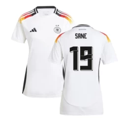 Mulher Camisola Futebol Alemanha Leroy Sané #19 UEFA Euro 2024 Principal Equipamento