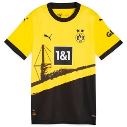 Mulher Camisola Futebol BVB Borussia Dortmund 2023-24 Principal Equipamento