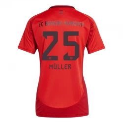 Mulher Camisola Futebol FC Bayern München Muller #25 2024-25 Principal Equipamento