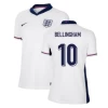 Mulher Camisola Futebol Inglaterra Jude Bellingham #10 UEFA Euro 2024 Principal Equipamento