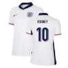 Mulher Camisola Futebol Inglaterra Wayne Rooney #10 UEFA Euro 2024 Principal Equipamento