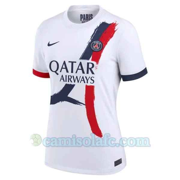 Mulher Camisola Futebol Paris Saint-Germain PSG 2024-25 Alternativa Equipamento