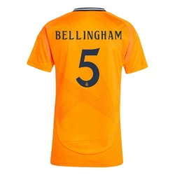 Mulher Camisola Futebol Real Madrid 2024-25 Jude Bellingham #5 Alternativa Equipamento