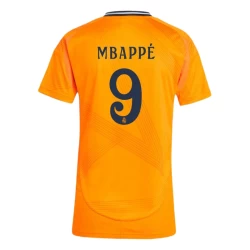 Mulher Camisola Futebol Real Madrid 2024-25 Mbappe #9 Alternativa Equipamento