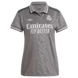 Mulher Camisola Futebol Real Madrid 2024-25 Terceiro Equipamento