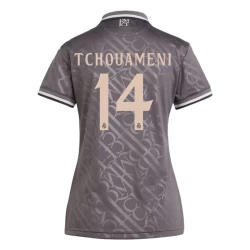 Mulher Camisola Futebol Real Madrid Tchouameni #14 2024-25 Terceiro Equipamento