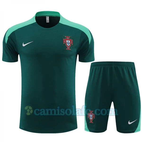 Portugal T-Shirt Fatos de Treino 2024-25 Verde